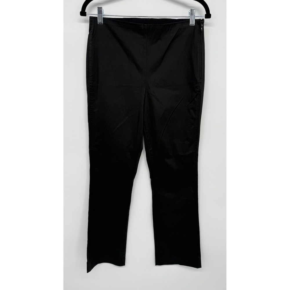LILLY PULITZER OCEAN CAY HIGH RISE CROP PANTS BLACK NWT SIZE 8 MSRP $128